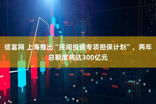 信富网 上海推出“民间投资专项担保计划”，两年总额度将达300亿元